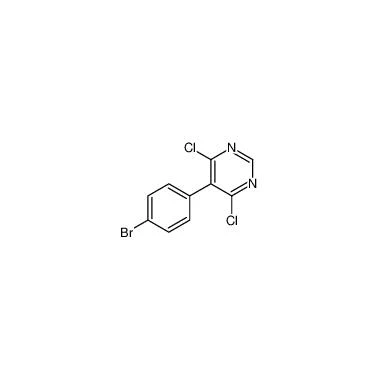 5- (4-broMophenyl) -4,6-dichloro-PyriMidine N. CAS: 146533-41-7