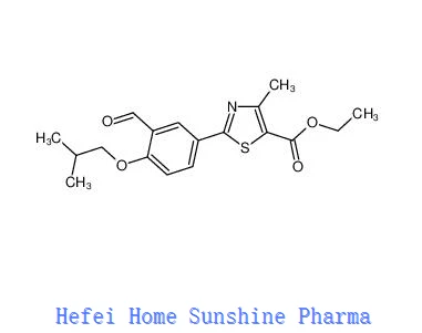 Etil 2- (3-Formyl-4-Isobutoxyphenyl) -4-Methylthiazole-5-Carboxylate CAS 161798-03-4