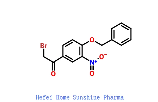 1-(4-(Benzilossi)-3-nitrofenil)-2-bromoetanone CAS 43229-01-2