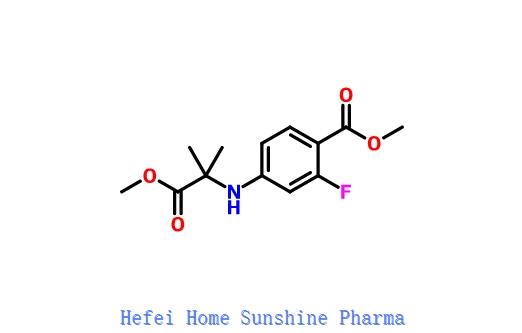 Metil 2-fluoro-4-((1-metossi-2-metil-1-ossopropan-2-il)ammino)benzoato CAS 1802242-47-2