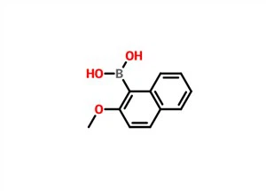 (2-metossinaftalen-1-il)acido boronico CAS 104116-17-8