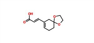 Acido (2E)-3-1,4-dioxaspiro[4.5]dec-7-en-7-ilprop-2-enoico CAS 226916-19-4