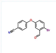 4-(4-bromo-3-formilfenossi)benzonitrile CAS 906673-54-9